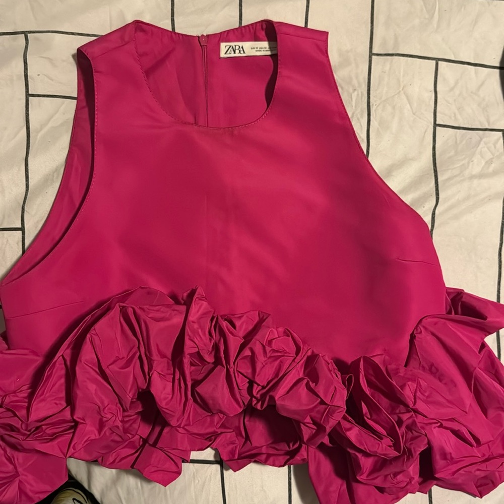 Zara limited edition voluminous top